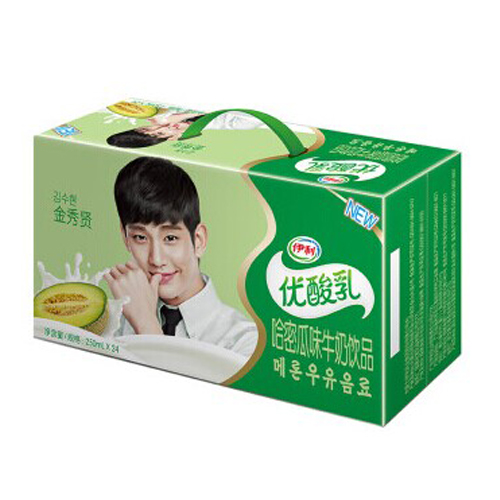 伊利优酸乳哈密瓜味一箱(12瓶)